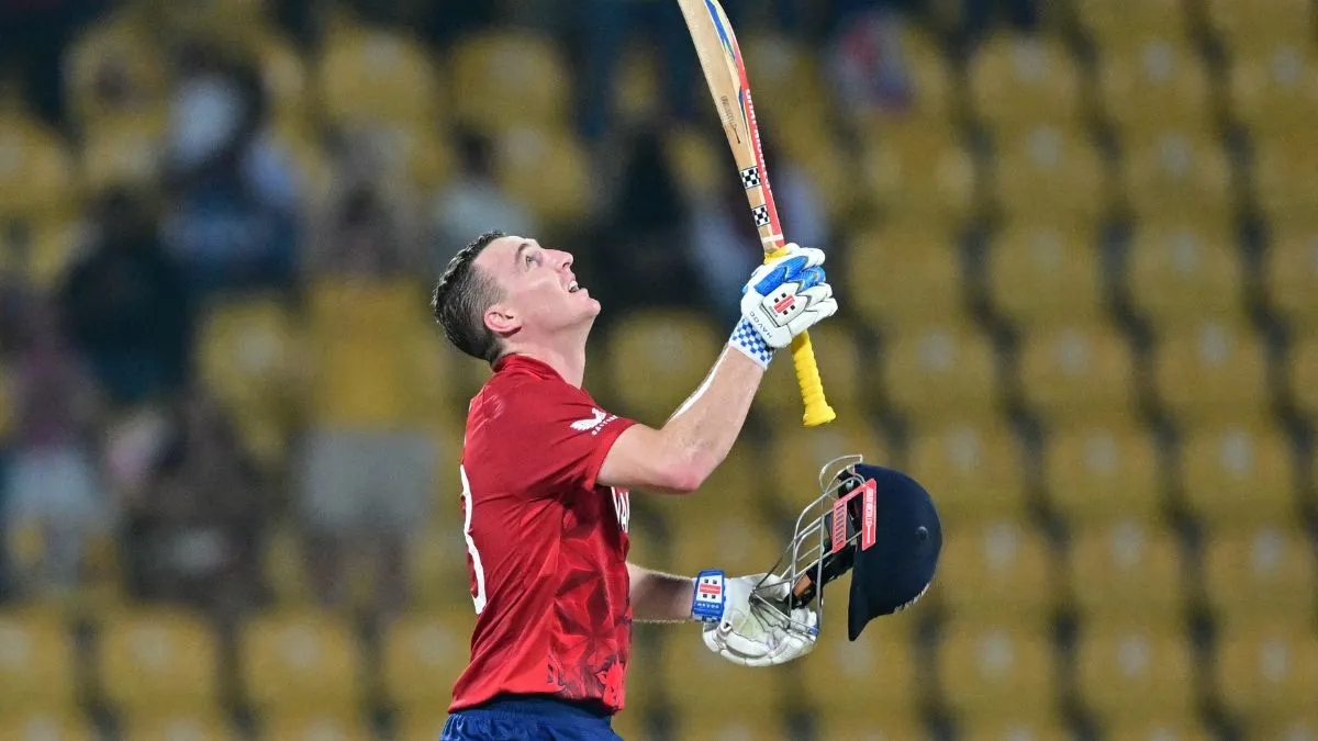 England advances to the T20 World Cup semifinals after Harry Brook defeats Pakistan by himself with an incredible century.